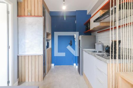Sala/Cozinha de apartamento para alugar com 1 quarto, 24m² em Vila Butantã, São Paulo