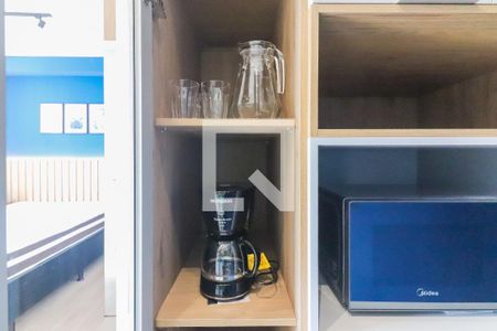 Sala/Cozinha de apartamento para alugar com 1 quarto, 24m² em Vila Butantã, São Paulo