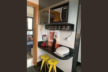 Cozinha de apartamento à venda com 3 quartos, 97m² em Santo Agostinho, Belo Horizonte