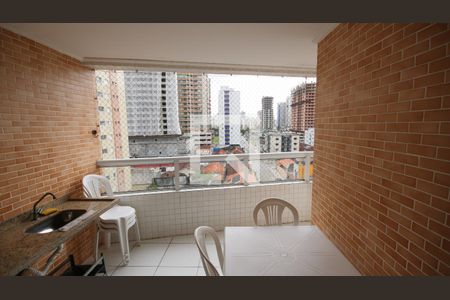 Varanda de apartamento para alugar com 3 quartos, 96m² em Aviação, Praia Grande
