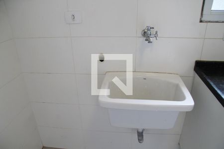 Sala e cozinha integrada  de apartamento para alugar com 1 quarto, 42m² em Jardim Tranquilidade, Guarulhos