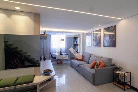 Sala 1 de apartamento à venda com 3 quartos, 200m² em Paquetá, Belo Horizonte