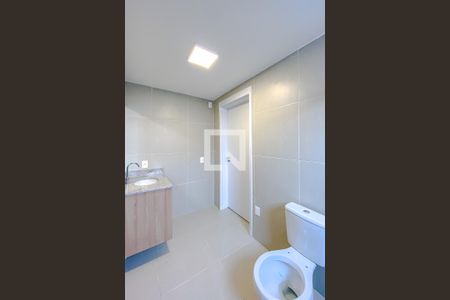 Banheiro de kitnet/studio para alugar com 1 quarto, 32m² em Sacomã, São Paulo