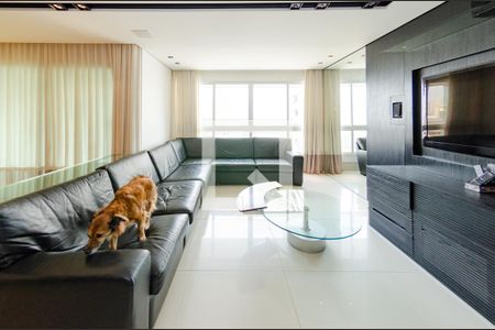 Sala de apartamento à venda com 4 quartos, 199m² em Belvedere, Belo Horizonte