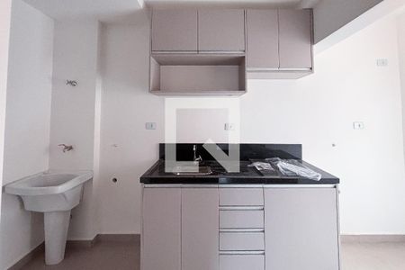 Sala/Cozinha de apartamento para alugar com 1 quarto, 28m² em Vila Lucia, São Paulo