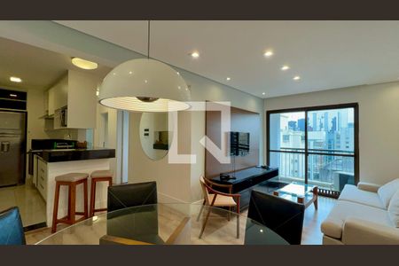 Sala de Jantar de apartamento para alugar com 2 quartos, 97m² em Jardins, São Paulo