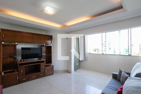 Sala  de apartamento à venda com 4 quartos, 364m² em São José, Belo Horizonte