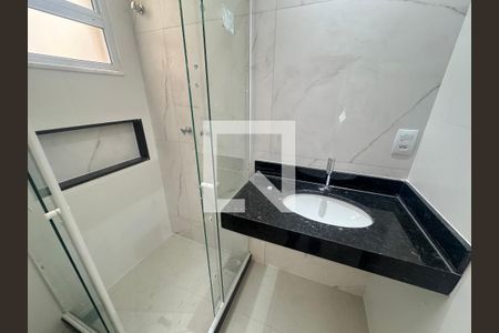 Banheiro da suíte  de apartamento à venda com 2 quartos, 75m² em Flamengo, Rio de Janeiro