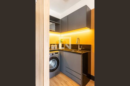 Lavanderia de kitnet/studio à venda com 1 quarto, 32m² em Jardins, São Paulo