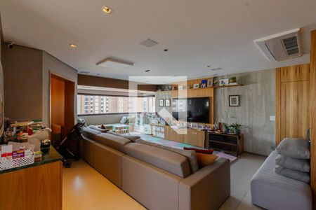 Sala de apartamento à venda com 4 quartos, 209m² em Indianópolis, São Paulo