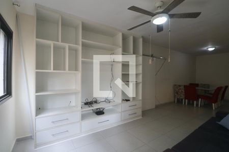 Sala de apartamento para alugar com 3 quartos, 96m² em Jardim Guaiuba, Guarujá
