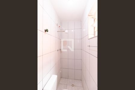 Banheiro da Suíte de casa para alugar com 1 quarto, 40m² em Vila Liviero, São Paulo