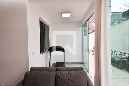 Sala de apartamento à venda com 4 quartos, 210m² em Sagrada Família, Belo Horizonte