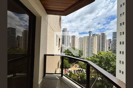 Varanda de apartamento para alugar com 2 quartos, 79m² em Moema, São Paulo