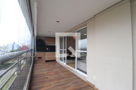Varanda Gourmet de apartamento para alugar com 4 quartos, 135m² em Jardim, Santo André