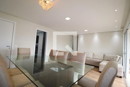 Sala de apartamento para alugar com 4 quartos, 135m² em Jardim, Santo André