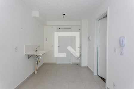Sala/Cozinha de apartamento para alugar com 1 quarto, 27m² em Penha de França, São Paulo
