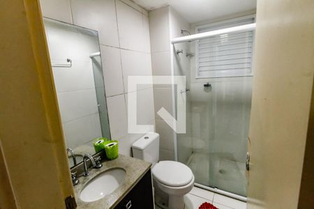 Banheiro Corredor de apartamento à venda com 2 quartos, 62m² em Chácara Agrindus, Taboão da Serra