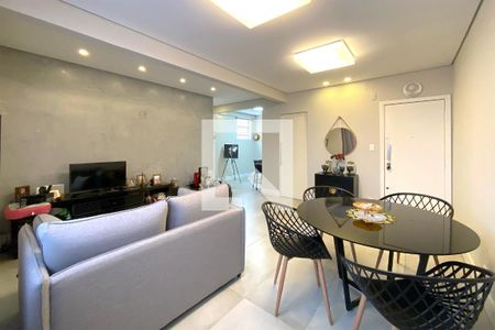 Sala de apartamento à venda com 1 quarto, 68m² em Grajaú, Belo Horizonte