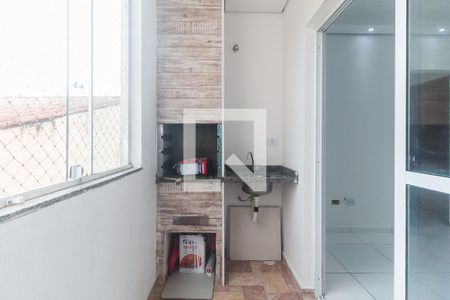 Varanda da Sala de apartamento para alugar com 2 quartos, 55m² em Vila Mogi Moderno, Mogi das Cruzes