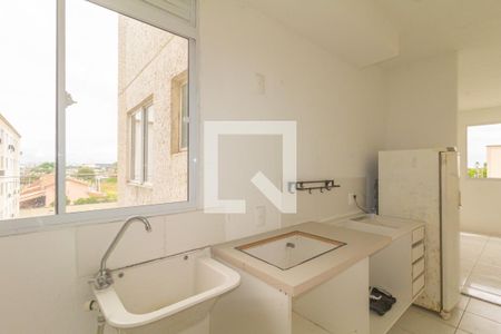 Cozinha e Área de Serviço de apartamento à venda com 1 quarto, 42m² em Rio Branco, Canoas