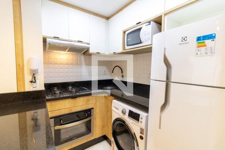 Sala/Cozinha de kitnet/studio para alugar com 1 quarto, 30m² em Cidade Baixa, Porto Alegre