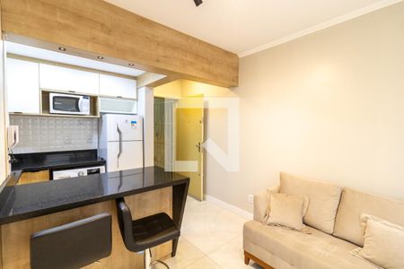Sala/Cozinha de kitnet/studio para alugar com 1 quarto, 30m² em Cidade Baixa, Porto Alegre