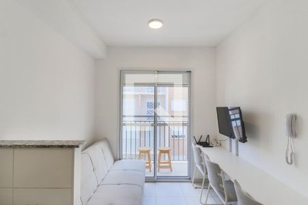 Sala de apartamento para alugar com 1 quarto, 28m² em Jardim Caravelas, São Paulo