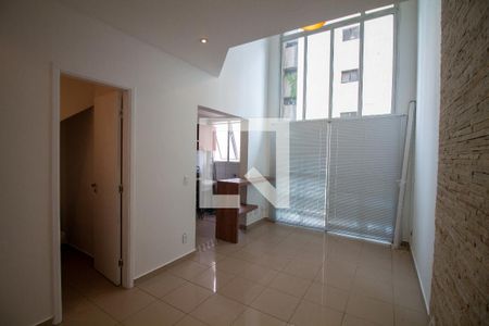 Sala de apartamento para alugar com 1 quarto, 42m² em Campo Belo, São Paulo