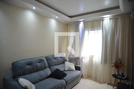 Sala de apartamento à venda com 2 quartos, 60m² em Vila Valparaíso, Santo André
