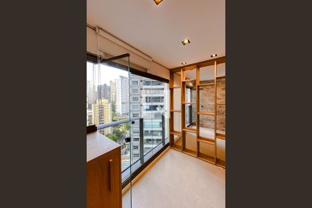 Varanda da Sala de kitnet/studio para alugar com 1 quarto, 40m² em Vila Mariana, São Paulo