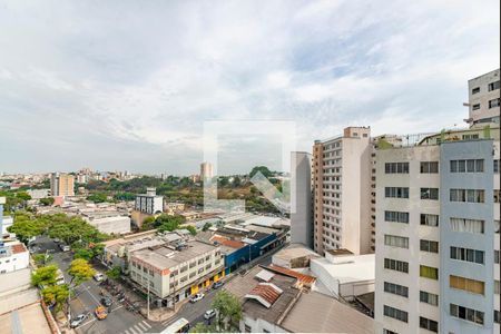 Vista da Sala/Cozinha de apartamento para alugar com 2 quartos, 61m² em Barro Preto, Belo Horizonte