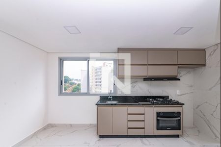 Cozinha de apartamento para alugar com 2 quartos, 61m² em Barro Preto, Belo Horizonte