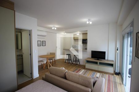 Sala de apartamento para alugar com 1 quarto, 38m² em Jardim Portal da Colina, Sorocaba