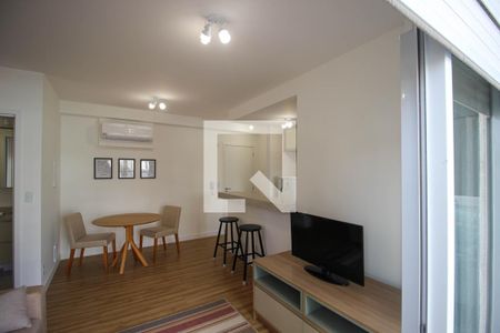 Sala de apartamento para alugar com 1 quarto, 38m² em Jardim Portal da Colina, Sorocaba
