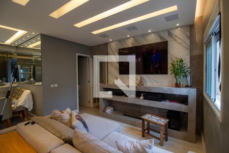 Sala de apartamento para alugar com 2 quartos, 110m² em Conjunto Promorar Raposo Tavares, São Paulo