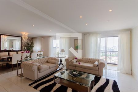 Sala de apartamento para alugar com 4 quartos, 220m² em Vila Dom Pedro I, São Paulo