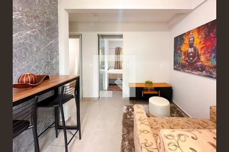 Sala de apartamento para alugar com 2 quartos, 35m² em Centro, São José