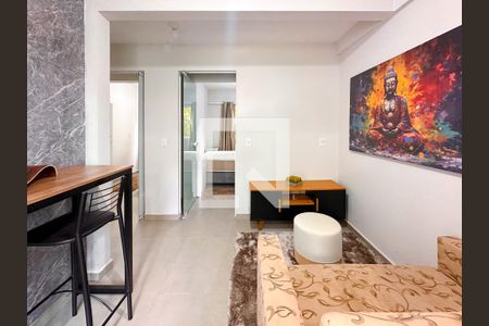 Sala de apartamento para alugar com 2 quartos, 35m² em Centro, São José
