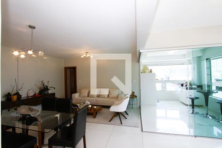 Sala de apartamento à venda com 4 quartos, 140m² em Buritis, Belo Horizonte