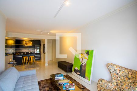 Sala 1 de apartamento à venda com 1 quarto, 92m² em Vila Bastos, Santo André