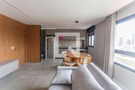 Sala/Cozinha de apartamento para alugar com 1 quarto, 55m² em Lourdes, Belo Horizonte