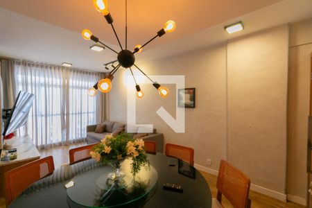 Sala de apartamento à venda com 3 quartos, 130m² em Belvedere, Belo Horizonte