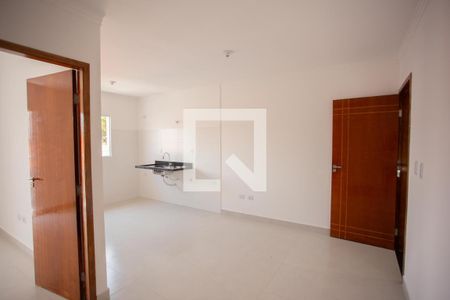 Sala/Cozinha de kitnet/studio para alugar com 1 quarto, 31m² em Carandiru, São Paulo