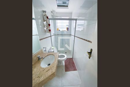 Banheiro Social de apartamento à venda com 3 quartos, 72m² em Eldorado, Contagem