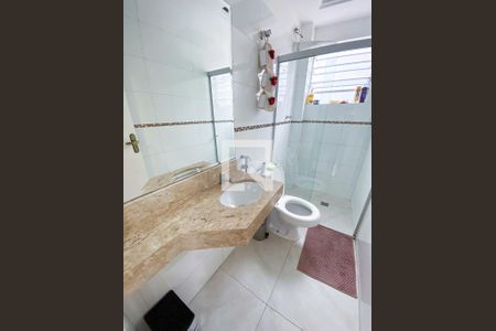 Banheiro Social de apartamento à venda com 3 quartos, 72m² em Eldorado, Contagem