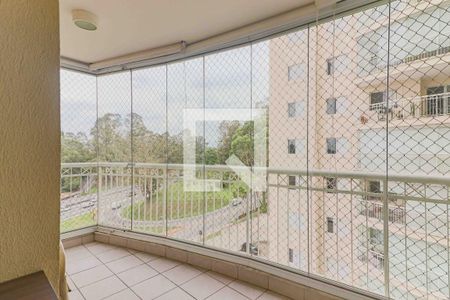 Varanda de apartamento para alugar com 3 quartos, 95m² em Jardim Cláudia, São Paulo