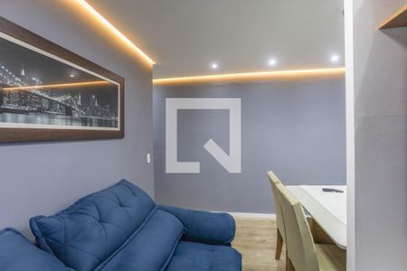 Sala  de apartamento à venda com 2 quartos, 45m² em Piraporinha, Diadema
