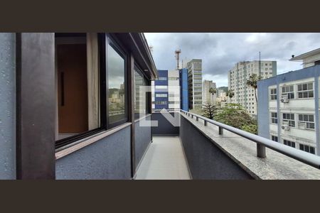 Varanda da Sala de apartamento para alugar com 1 quarto, 72m² em Centro, Florianópolis