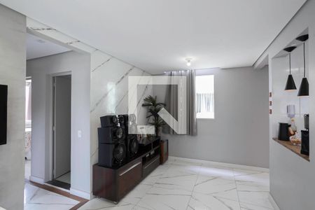 Sala de apartamento à venda com 2 quartos, 50m² em Vila Aeroporto, Belo Horizonte